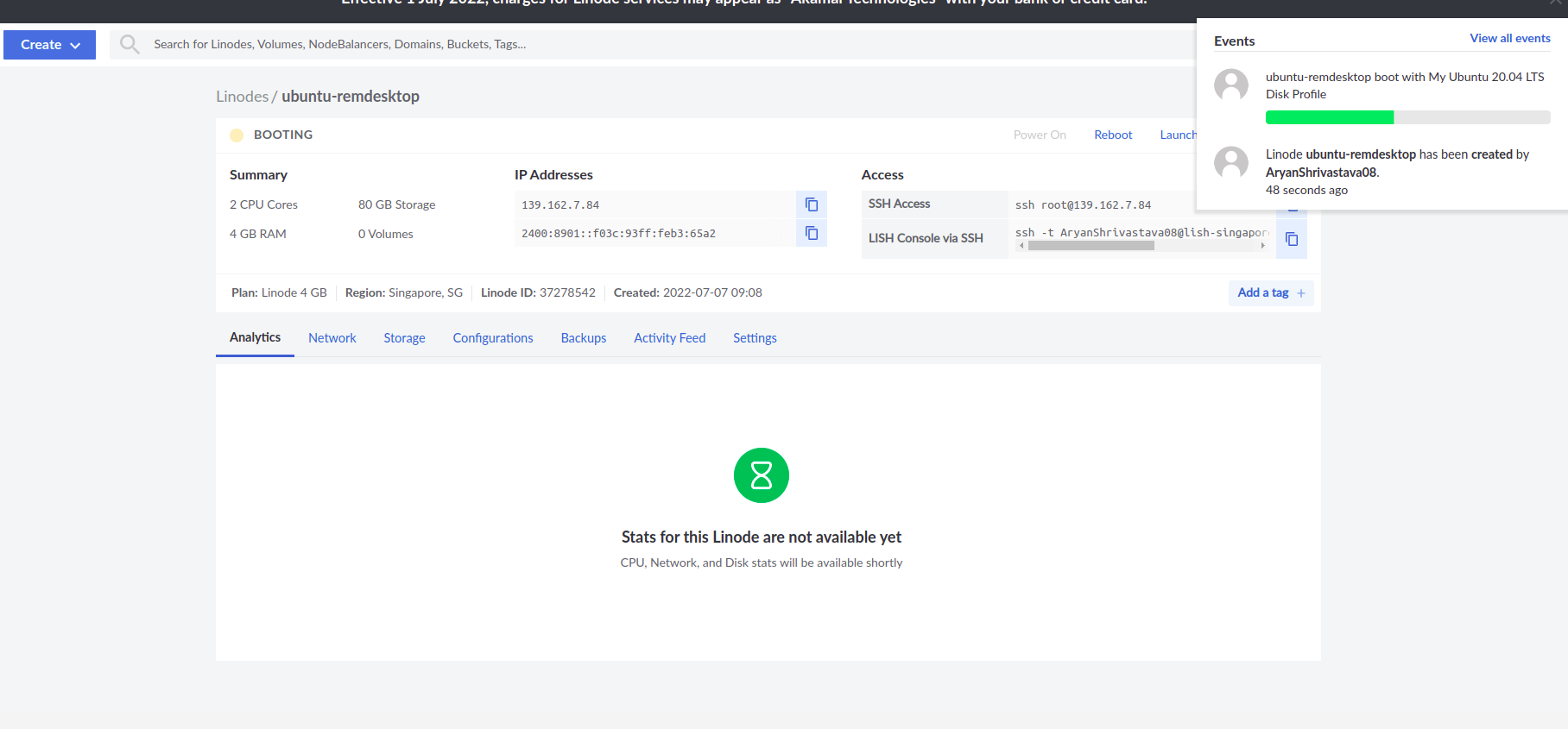 Buy Linode Account